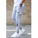 Madmext Men Printed Gray Sweatpants 4079 - Gri