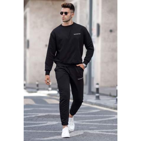 Madmext Men Black Tracksuit 5285 - Siyah