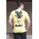 Madmext Men Printed Yellow T-shirt 5275 - Sarı