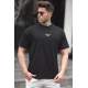 Madmext Men Black T-shirt 5222 - Siyah