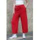 Mad Girls Red Bell Bottom Sweatpants MG1100 - Kırmızı