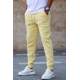 Madmext Men Plain Yellow Sweatpants 5433 - Sarı