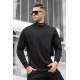 Madmext Men Black Sweatshirt 5329 - Siyah