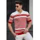 Madmext Men Red Polo T-shirt 5083 - Kırmızı