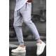 Madmext Men Plain Gray Sweatpants 5436 - Gri