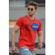 Madmext Red T-shirt for Men 4509 - Kırmızı