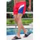 Madmext Red Swim Wear Short for Men 4265 - Kırmızı