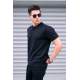 Men Black T-Shirt - Siyah