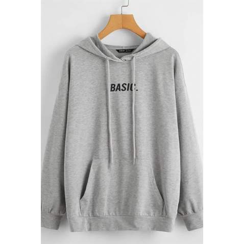 Mad Girls Grey Sweatshirt MG811 - Gri