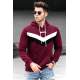 Madmext Claret Red Hooded Men 4724 - Bordo