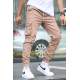 Dark Stone Slim Fit Jogger Trousers 5740 - Koyu taş