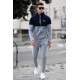 Madmext Gray Tracksuit For Men 5302 - Gri