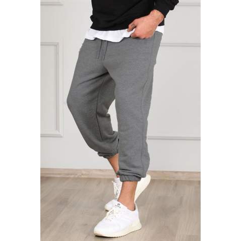 Madmext Men Oversize Smoke Gray Sweatpants 4832 - Füme