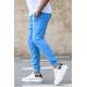 Madmext Basic Blue Sweatpants 4209 - Saks