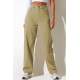 Mad Girls Beige Palazzo Jeans Mg1247 - Bej