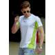 Madmext White T-shirt for Men 4542 - Beyaz