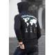 Madmext Men Printed Black Sweatshirt 5297 - Siyah