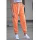 Mad Girls Basic Neon Orange Sweatpants MG304 - Neon turuncu