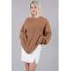 Mad Girls Mink Sweater MG1264 - Vizon