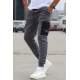 Smoke Gray Jogger Sweatpants 5475 - Füme