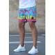 Madmext Indigo Printed Swim Wear Short 2957 - İndigo