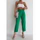 Green High Waist Basic Trousers MG1554 - Yeşil