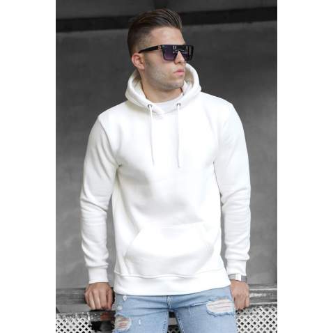 Madmext Men Ecru Sweatshirt 5339 - Ekru