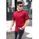 Madmext Men Maroon T-Shirt 5374 - Bordo