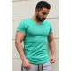 Madmext Green Basic T-shirt for Men 3005 - Yeşil