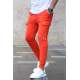 Madmext Orange Pocket Detailed Sweatpants 2936 - Turuncu