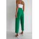 Green High Waist Basic Trousers MG1554 - Yeşil