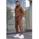 Madmext Men Printed Brown Tracksuit 5298 - Kahverengi