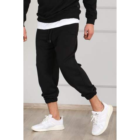 Madmext Men Oversize Black Sweatpants 4832 - Siyah