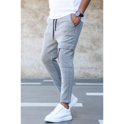 Madmext Men Gray Sweatpants 4834 - Gri