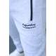 Madmext Light Gray Embroidered Sweatpants For Men 5434 - Karmelanj