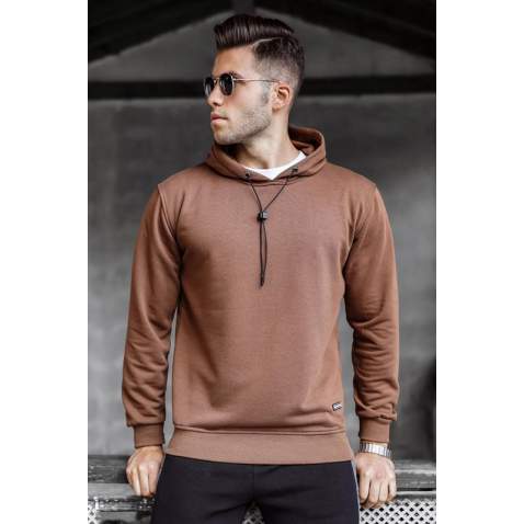 Madmext Men Brown Sweatshirt 5334 - Kahverengi