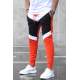 Mens Sweatpants In Color Design Orange Color 2927 - Turuncu