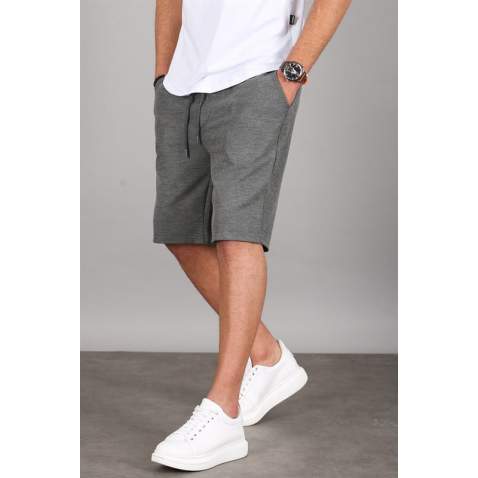 Madmext Men Anthracite Shorts 5438 - Antrasit