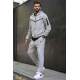 Madmext Men Marl Snow Tracksuit 5673 - Karmelanj