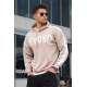 Madmext Men Beige Sweatshirt Hoodie 5327 - Bej