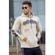 Madmext Men Printed Beige Sweatshirt 5312 - Bej