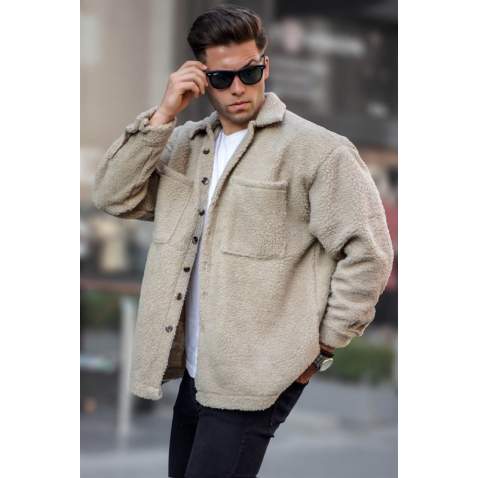 Mink Plush Coat Shirt 5559 - Vizon