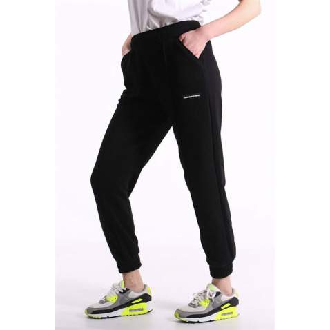 Mad Girls Black Jogger Sweatpants MG303 - Siyah