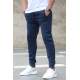 Madmext Men Plain Navy Blue Sweatpants 4210 - Lacivert