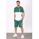 Madmext Men Oversize Dark Green Shorts Set 5385 - Koyu yeşil