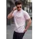 Madmext Soft Pink Polo Shirt for Men 4550 - Pudra