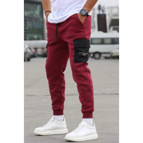 Maroon Jogger Sweatpants 5475 - Bordo