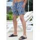 Madmext Men Red Swim Shorts 5070