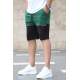 Madmext Green Two Tone Capri for Men Mad2922 - Yeşil