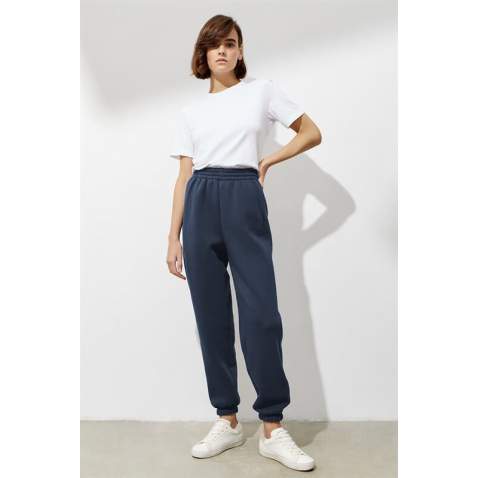 Mad Girls Navy Blue Sweatpants MG1353 - Lacivert